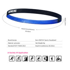 Aonijie Head & Sweat Bands Aonijie Thin Sweat Headband