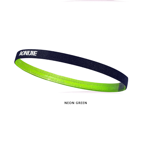Aonijie Head & Sweat Bands Neon Green Aonijie Thin Sweat Headband