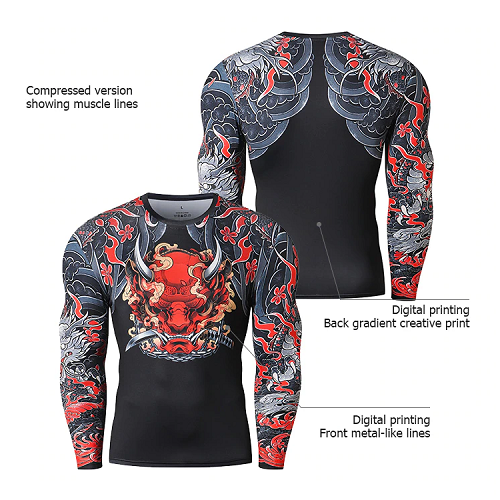 CL Sport Longsleeve Rash Guard CL Sport Demon Long Sleeve Rashguard