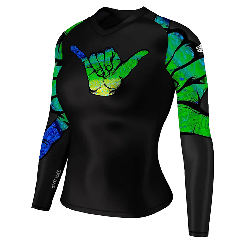 DIYUME Grappling BJJ Female DIYUME Female Grappling Rashguard Universe