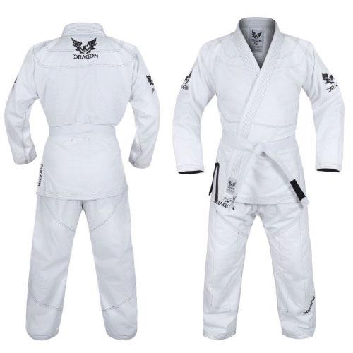 Dragon BJJ Gis Dragon V2 BJJ Gi - IBJJF Approved - White