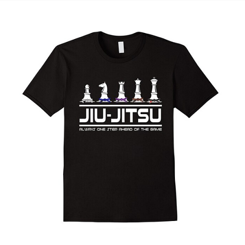 Fight Tees T Shirts Fight Tees BJJ One Step Ahead T Shirt