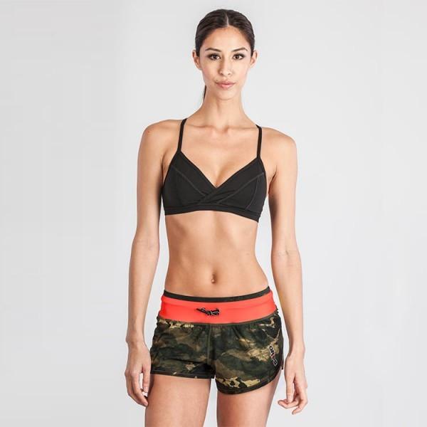 Grips Athletics Shorts Grips Womens Funtional Training Shorts Green Camo