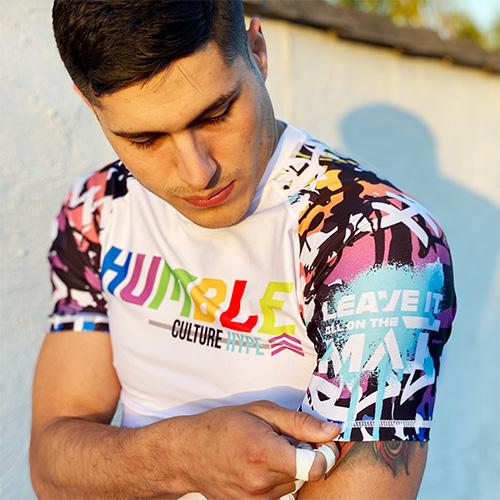 Humble Fightwear Short Sleeve Rashguards Humble Culture Hype Rashguard