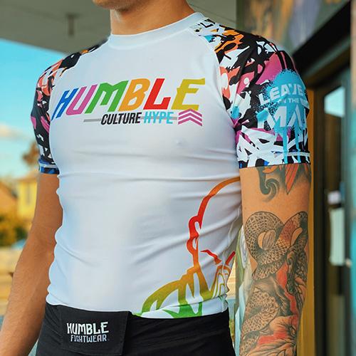 Humble Fightwear Short Sleeve Rashguards Humble Culture Hype Rashguard