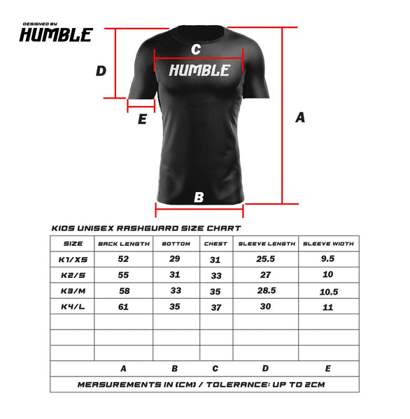 Humble Fightwear Short Sleeve Rashguards Humble Culture Hype Rashguard
