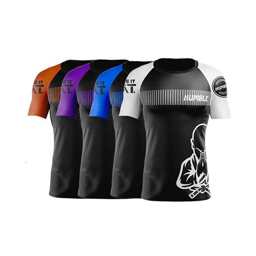 Humble Fightwear Short Sleeve Rashguards Humble Ranked Rashguards