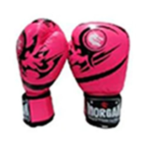 Morgan Boxing Gloves 8oz / Pink Morgan Elite Boxing & Muay Thai Leather Gloves