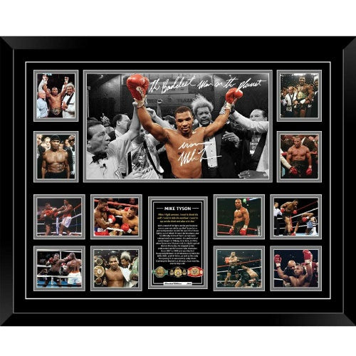 Not specified Memorabilia Mike Tyson IBF WBA WBC Signed Photo Framed Limited Edition