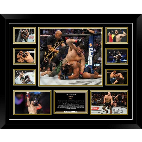 Not specified Memorabilia Tai Tuivasa Bam Bam UFC Signed Photo Framed Limited Edition