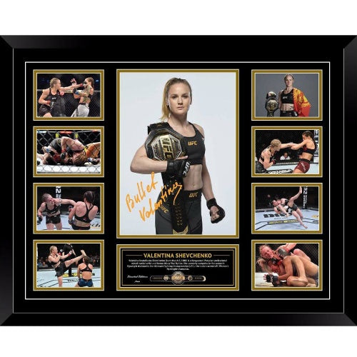Not specified Memorabilia Valentina Schevchenko UFC Signed Photo Framed Limited Edition