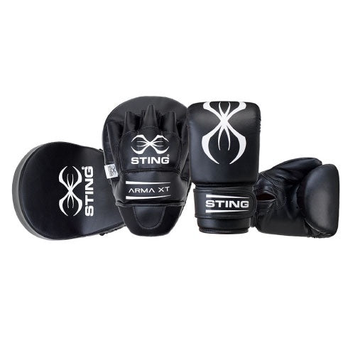 STING Glove & Mitt Combo Sting Arma Xt Boxing Combo Training Kit