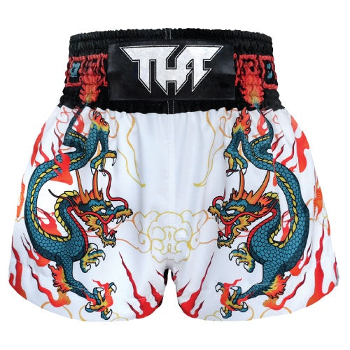 Tuff Muay Thai Shorts TUFF Chinese Dragon Muay Thai Boxing Shorts