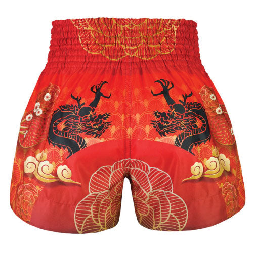 Tuff Muay Thai Shorts TUFF Muay Thai Boxing Shorts The Legendary Dragon