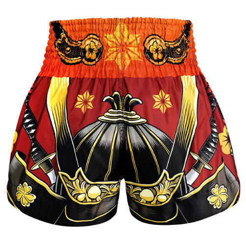 Tuff Muay Thai Shorts TUFF Muay Thai Shorts Samurai Skull