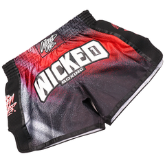 Wicked One Muay Thai Muay Thai Shorts Wicked One Red Line Muay Thai Shorts
