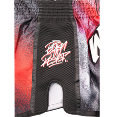 Wicked One Muay Thai Muay Thai Shorts Wicked One Red Line Muay Thai Shorts