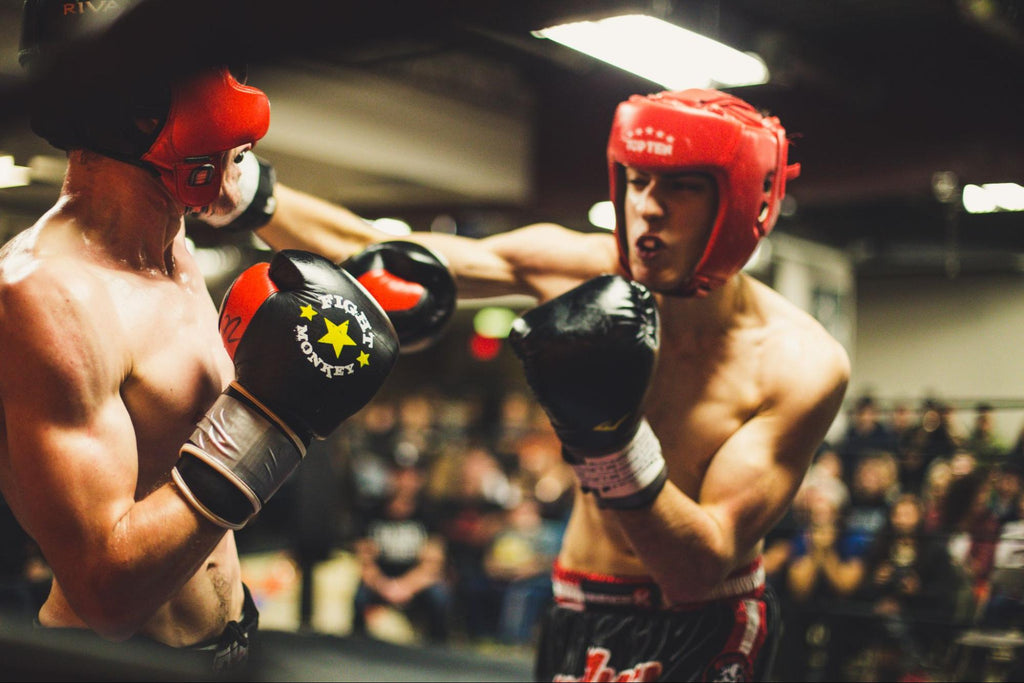 MY FIRST BOXING FIGHT I BROKE HER NOSE!?