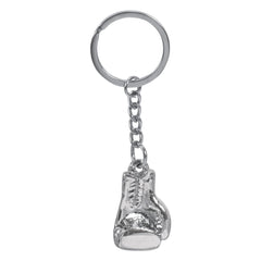 TITLE Boxing Luxury Glove Keyring - Silver