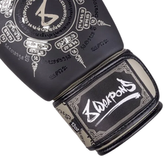 8 Weapons Boxing Gloves 8 Weapons Boxing Gloves 8 Ways Yant Black-Sand