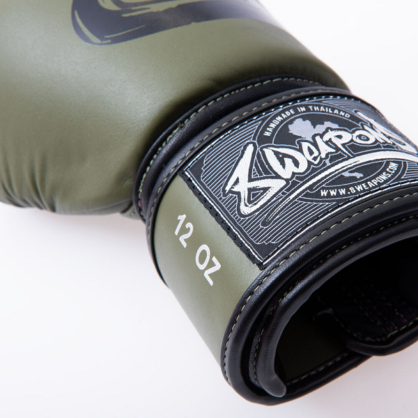 8 Weapons Boxing Gloves 8 Weapons Boxing Gloves Big 8 Premium Olive