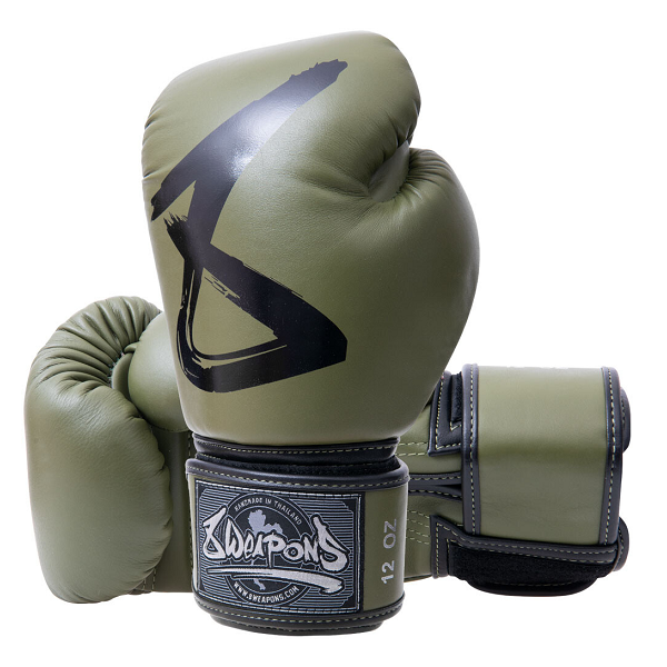 8 Weapons Boxing Gloves Big 8 Premium Olive