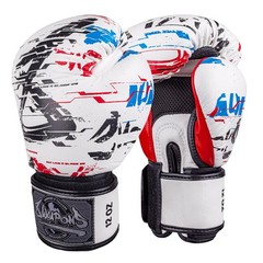 8 Weapons Boxing Gloves 8 Weapons Boxing Gloves Cut like a Blade 2.0 White