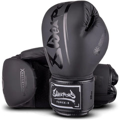 8 Weapons Boxing Gloves 8 Weapons Boxing Gloves Force 8 Matt Black