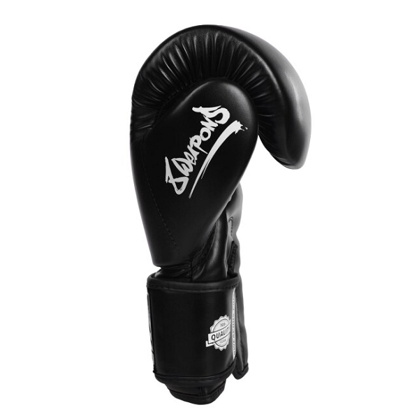8 Weapons Boxing Gloves 8 Weapons Boxing Gloves Pure Black-White