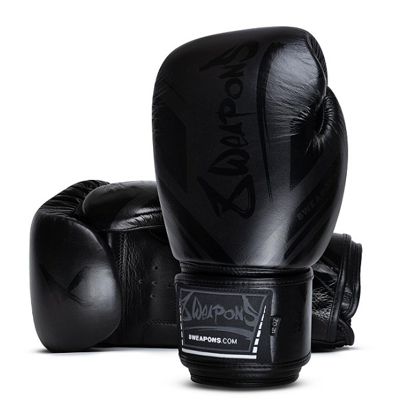 8 Weapons Boxing Gloves Shift Black-Matt