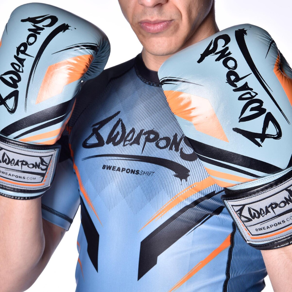 8 Weapons Boxing Gloves 8 Weapons Boxing Gloves Shift Ice-Grey-Orange