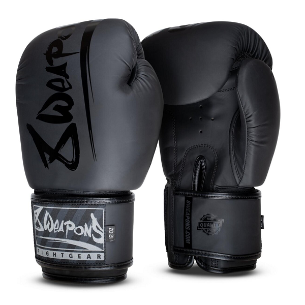 8 Weapons Boxing Gloves Unlimited 2.0 Black-Black