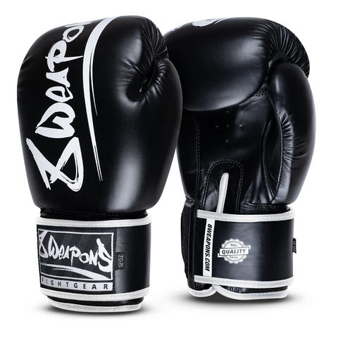 8 Weapons Boxing Gloves Unlimited 2.0 Black-White