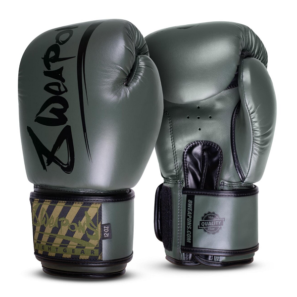 8 Weapons Boxing Gloves Unlimited 2.0 Olive-Black