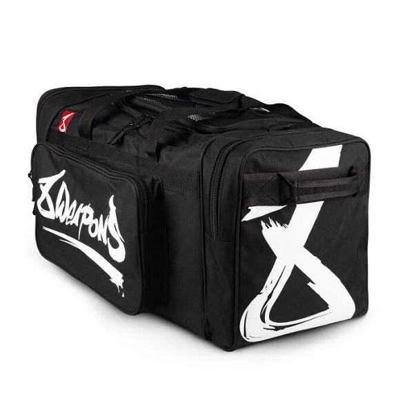 8 Weapons Sport Bag Black-White
