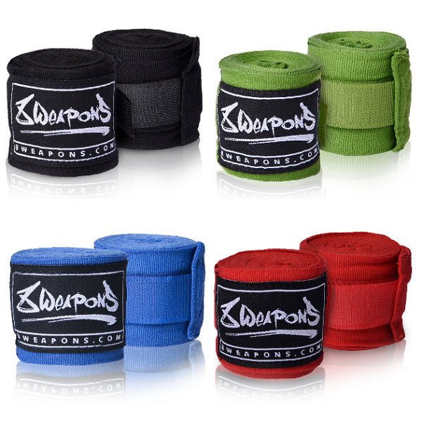 8 Weapons Hand Wraps & Accessories 8 Weapons Hand Wraps Semi-Elastic 3.5 m