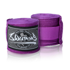 8 Weapons Hand Wraps & Accessories Purple 8 Weapons Hand Wraps Semi-Elastic 5m