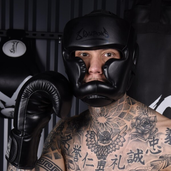 8 Weapons Head Guards 8 Weapons Head Guard Unlimited Black-Black