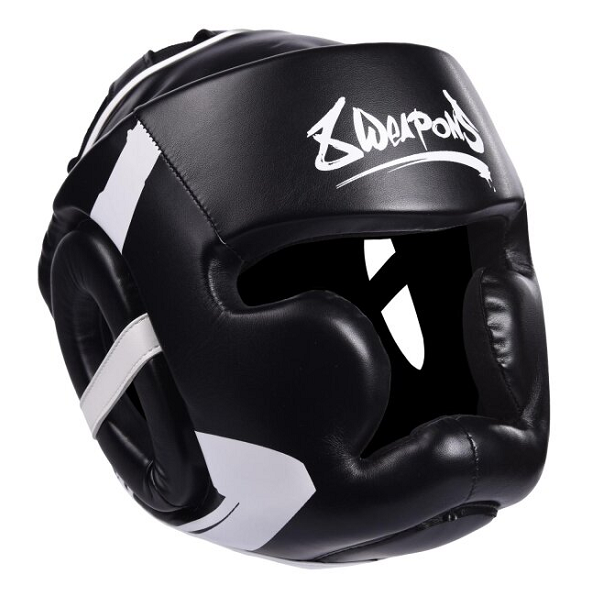 8 Weapons Head Guards 8 Weapons Head Guard Unlimited Black-White