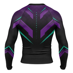 8 Weapons Longsleeve Rash Guard 8 Weapons Rashguard LS Shift Cyber