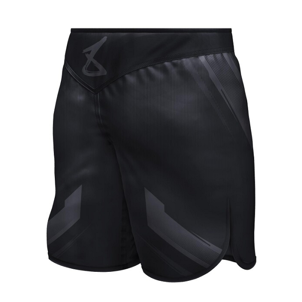 8 Weapons MMA Shorts 8 Weapons Fight Shorts Shift Black-Black