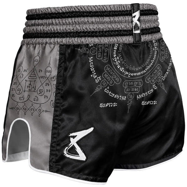 8 Weapons Muay Thai Shorts 8 Weapons Muay Thai Shorts 8 Ways Yant 2.0 Black-Black