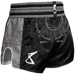 8 Weapons Muay Thai Shorts 8 Weapons Muay Thai Shorts 8 Ways Yant 2.0 Black-Black