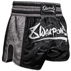 8 Weapons Muay Thai Shorts 8 Weapons Muay Thai Shorts 8 Ways Yant 2.0 Black-Black