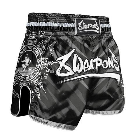 8 Weapons Muay Thai Shorts 8 Ways Yant Black-Silver
The Yant series of 8...