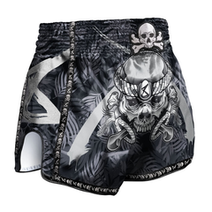 8 Weapons Muay Thai Shorts 8 Weapons Muay Thai Shorts Bone Island Black