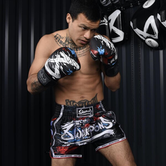 8 Weapons Muay Thai Shorts 8 Weapons Muay Thai Shorts Cut Like a Blade 2.0 Black