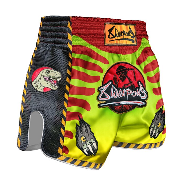 8 Weapons Muay Thai Shorts Jurassic