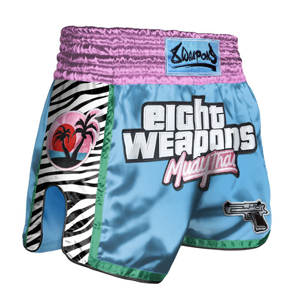 8 Weapons Muay Thai Shorts Miami Thai