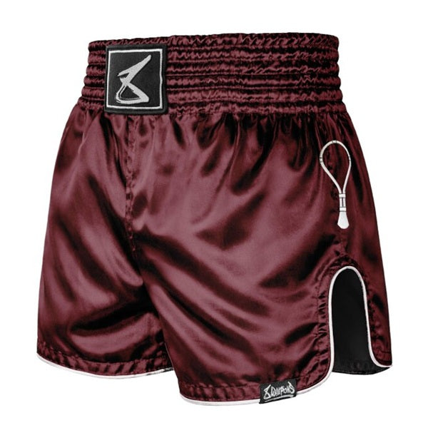 8 Weapons Muay Thai Shorts 8 Weapons Muay Thai Shorts Mongkol Burgundy
